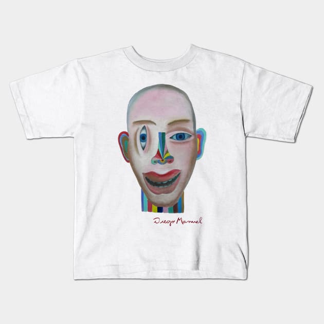 Payaso Kids T-Shirt by diegomanuel